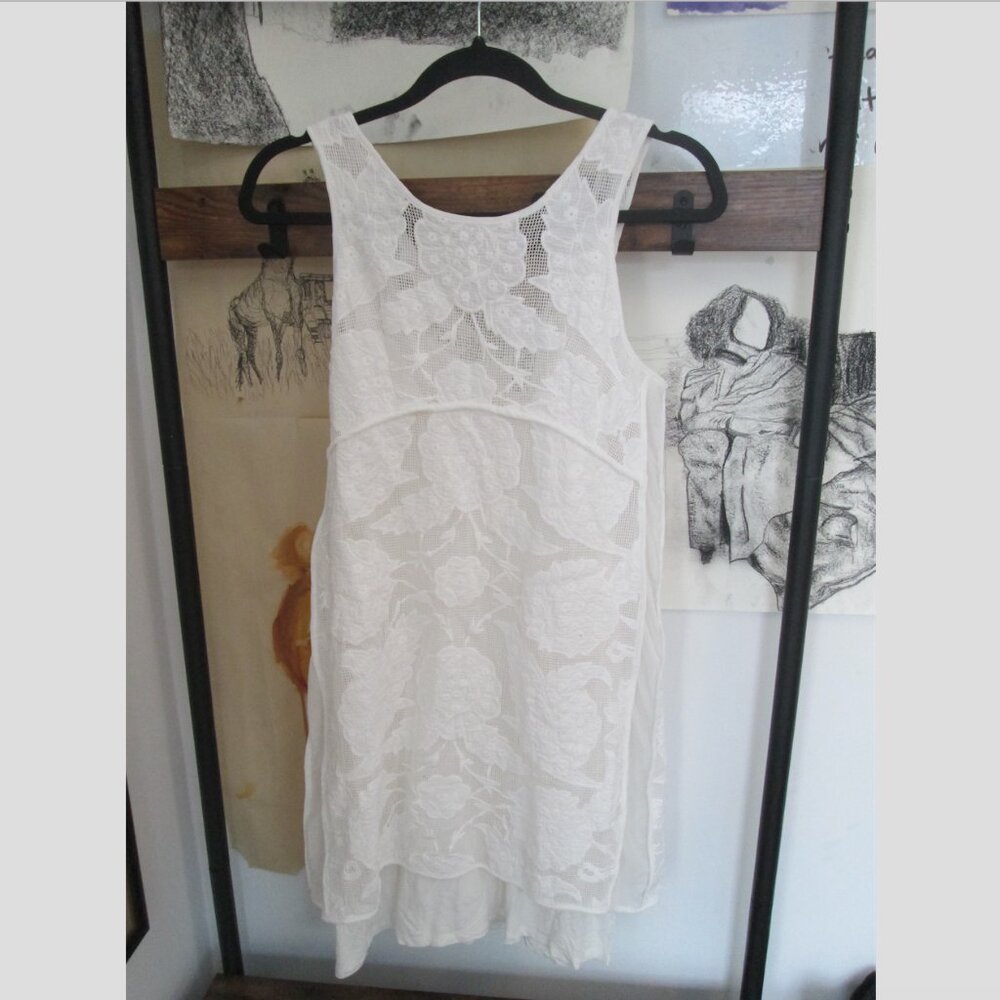 Yoana Baraschi white sundress